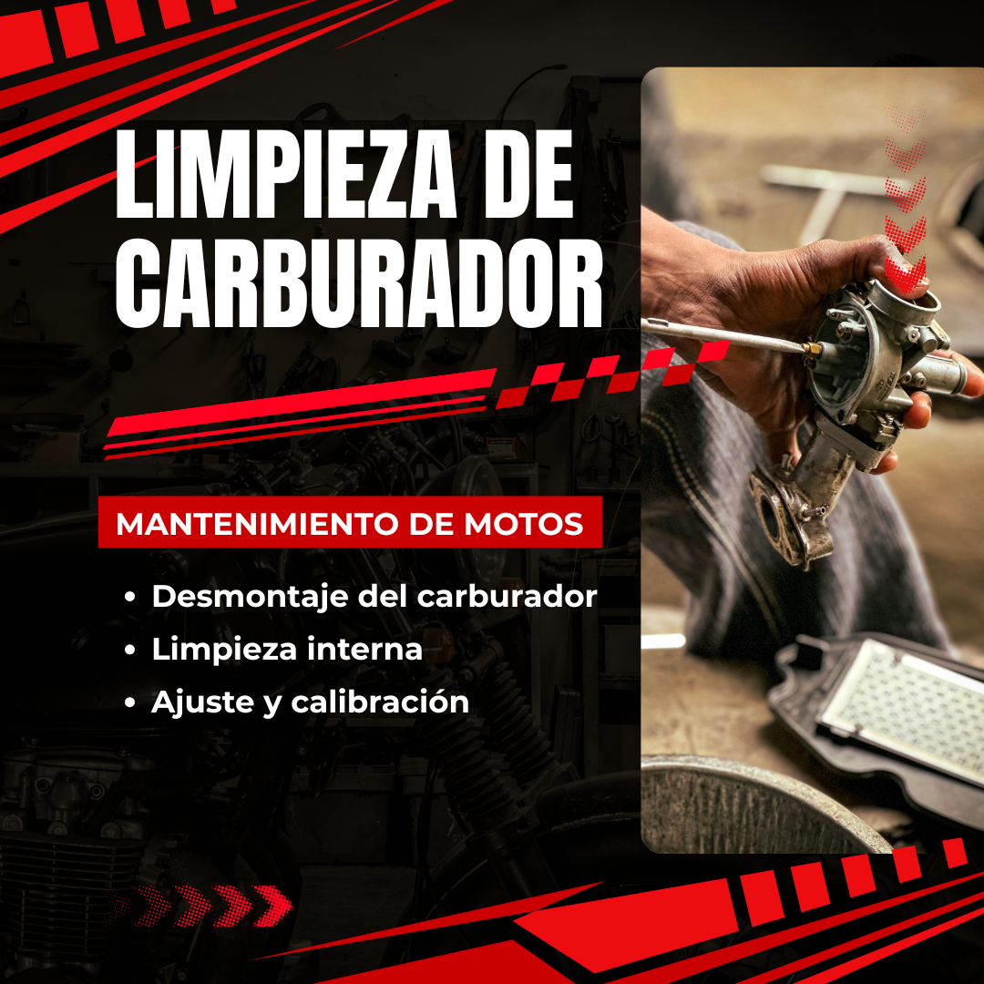 Limpieza de Carburador para Moto